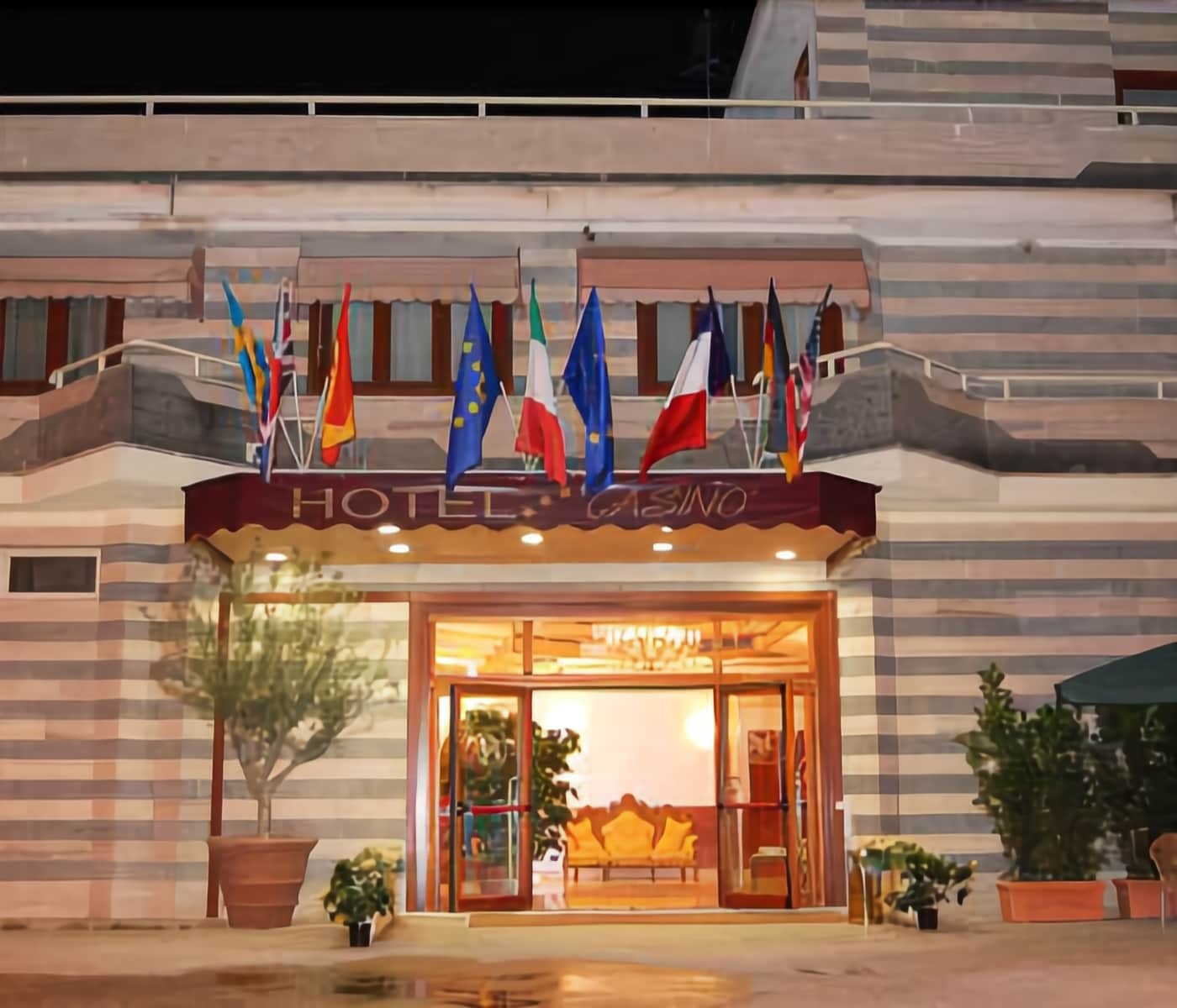 Hotel Centrale Sabaudia Exteriér fotografie